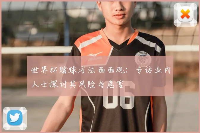 世界杯赌球方法面面观:专访业内人士探讨其风险与危害